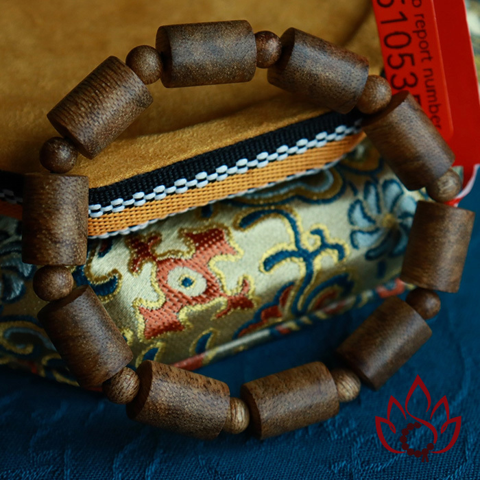 Vòng Trầm Hương Trụ Trúc | 8 Ly | Trầm Tốc Kiến Tự Nhiên Lâu Năm